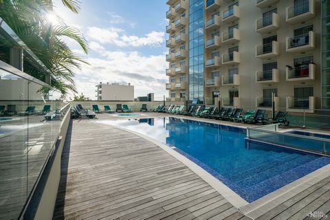 Located in Funchal. Would you like to live in a reference condominium? A few minutes from the beach and next to the most varied services? And just a few minutes from Forum Madeira Shopping Centre? Then come and discover this fantastic apartment, wher...