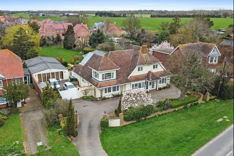 THE PROPERTY Welcome to this beautiful and meticulously designed detached home. Boasting an impressive 5000 sq ft of living space, this property provides an exceptionally comfortable and spacious family home with lovely views over Great Bentley Villa...