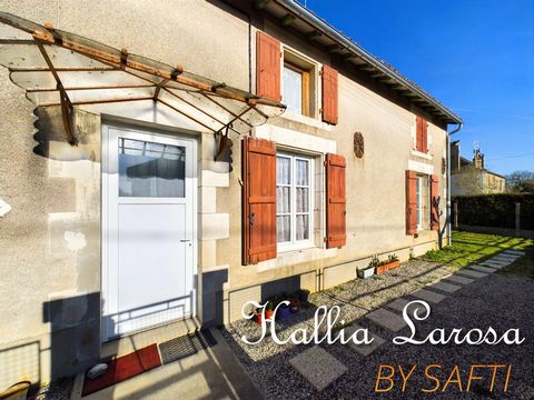 Get ready to draw out your tools and unleash your creativity in this village house to refresh, located in the town of Lathus St Rémy just 15 minutes from Montmorillon and Dorat. With an area of ??92 m², here is what awaits you: - On the ground floor,...