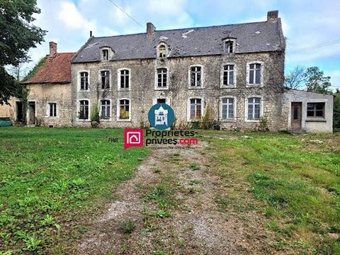 Built on 4289 m² of land, most of which can be built, this manor house built in stone located in the town of Wierre-Effroy has large volumes (273 m² of living space on 2 floors) that can be modulated to the buyer's liking. This stone house has great ...