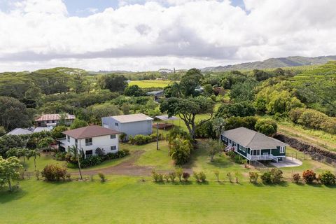 NO HOAs! LOCATION, LOCATION, LOCATION! This remarkable south shore property offers a serene escape from the hustle and bustle of Poipu while keeping you close to essential amenities and pristine beaches, just a short walk into historic Koloa town. En...