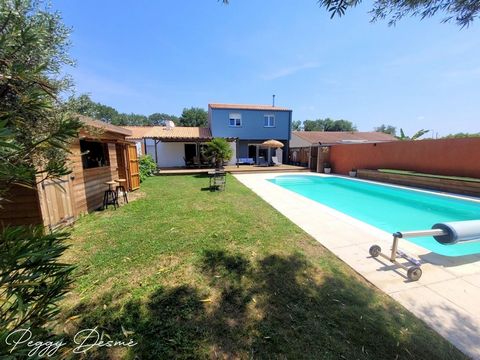 Dpt Charente Maritime (17), à vendre CHATELAILLON PLAGE Villa de 170 m² - Piscine - Terrain de 627,00 m²