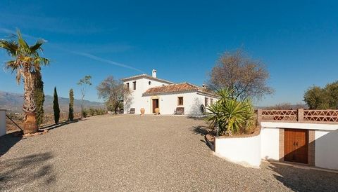 Country CORTIJO with panoramic views. . Self Contained Apartment . LIFESTYLE . Relax, unwind and enjoy the andalucian countryside . PRESS YOUR OWN OLIVE OIL . Privacy . Central Heating . Traditional style Main House. This property is one of a kind. T...