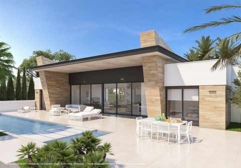 Luxueuze moderne villas met 3 slaapkamers en 3 badkamers met zwembad in Ciudad Quesada Deze prachtige villas zijn gelegen op percelen van 530m² en zijn beschikbaar in 3 modellen met ofwel 150m² of 160m² woonoppervlak alles op een niveau of op twee ni...