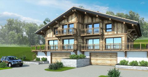 In the heart of the village of COMBLOUX and all amenities. Sale of a new semi-detached chalet with a renowned local builder with a total surface area of approximately 170 m2. This chalet has 5 bedrooms, you can customize or modify the interior layout...