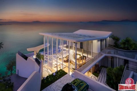 5+1 bedrooms, highlights dramatic sea views, continuing the seamless relationship between architecture and nature with aesthetic curves and balanced lines. Nestled within its tranquil, natural surroundings, this property is only minutes from the isla...