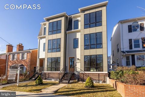 Discover unparalleled modern living in this brand-new two-level condo, situated in the coveted Tenleytown/Friendship Heights neighborhood of Chevy Chase, DC. Boasting 4 bedrooms, 3.5 baths, and off-street parking available, this home is thoughtfully ...