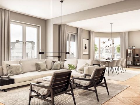 The upscale four bedroom Penthouse is located in one of the most sought-after residential addresses in Charlottenburg and embodies the lifestyle of City West like hardly any other street. Trendy shopping and food concepts give new impulses and enrich...