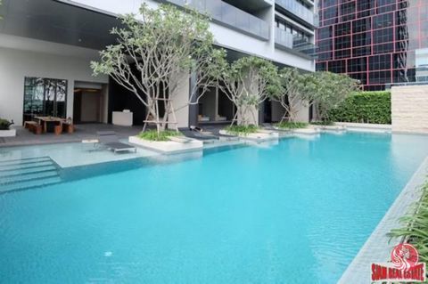 This ultimate class designed two bedroom, two bath condo is for sale in a wonderful Bangkok location. The unit has high 3.2m ceilings and oversized windows with clear city views. With only 88 units in total and only 4 units per floor, this is a very ...