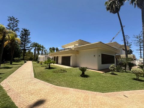 Located in Rabat. **Exquisite Villa for Sale in Ambassadors District, Rabat** Welcome to this magnificent, fully furnished villa situated in the prestigious Ambassadors district of Rabat. Set on a sprawling 5000 sqm plot with a built-up area of 1500 ...