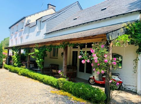 Exceptional 8-Bedroom B&B for Sale in Rostrenen, Brittany – The Perfect Lifestyle Opportunity Esales Property ID: es5554449 Property Location La Maison du Canal, Pont Auffret, Rostrenen, Central Brittany, 22110, FRANCE Property Details A Canal-Side R...