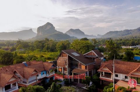 Welcome to the enchanting Naak-Nang House, where love and luxury unite in a beautifully designed sanctuary nestled between the lush landscapes of Aonang and Nopparathara. This unique property is inspired by a local folktale of the Naga (Naak) and a m...