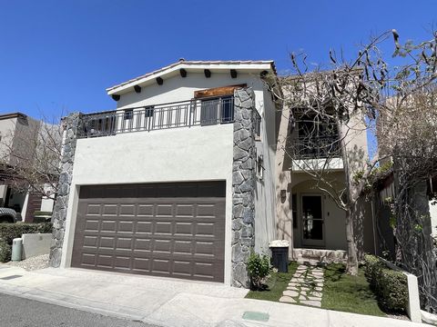 This Cabo del Sol Model largest situated in Cabo del Mar showcases a variety of premium upgrades. Featuring high end stainless steel appliances new flooring enclosed garage and stylish Mexican contemporary accents this home also includes a maid's qua...