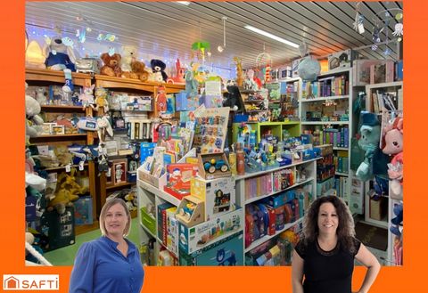 Fonds de commerce de jeux et jouets au centre-ville