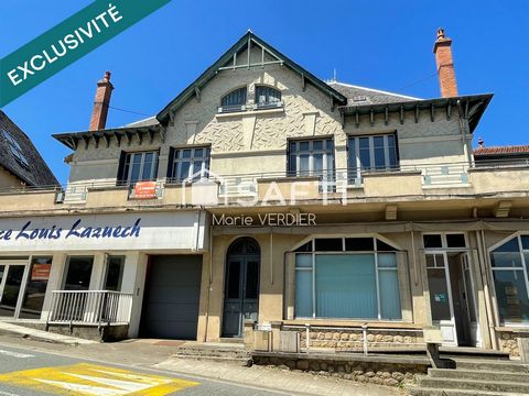 Immeuble avec 2 locaux commerciaux, un T5-T6 et un studio