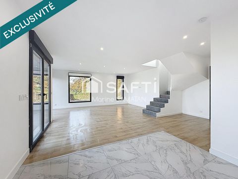 Maison récente avec vues lac