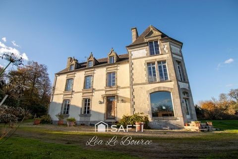 Manoir d’exception de1863 au cœur d’un parc de 2,9 hectares.