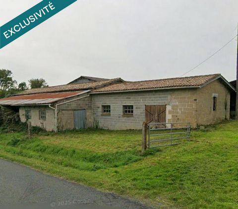 Grand terrain avec Bati a rénover