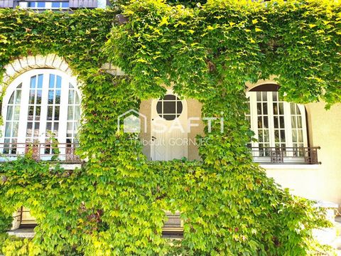 Demeure de charme au centre du village recherché de Thomery