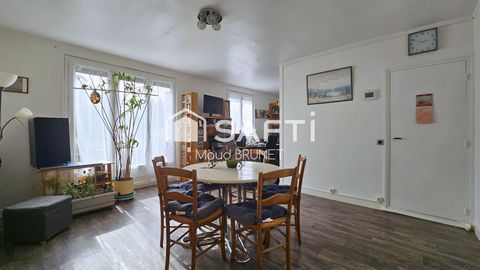 Appartement lumineux 3 pièces (possible 4)au coeur de Mantes La Ville