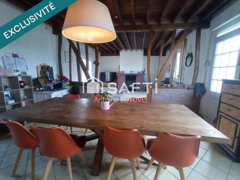 Longère, 3 chambres, Jardin clos, Hangar