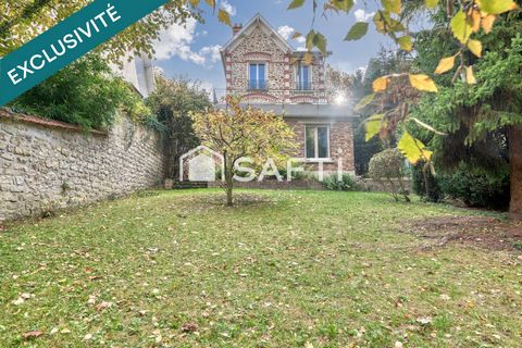 Charmant meulière avec jardin au calme - 4 chambres