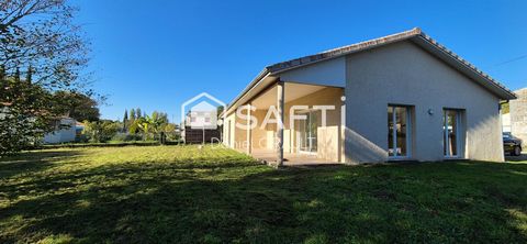 Maison contemporaine hors lotissement séduit par son excellent état, calme recherché