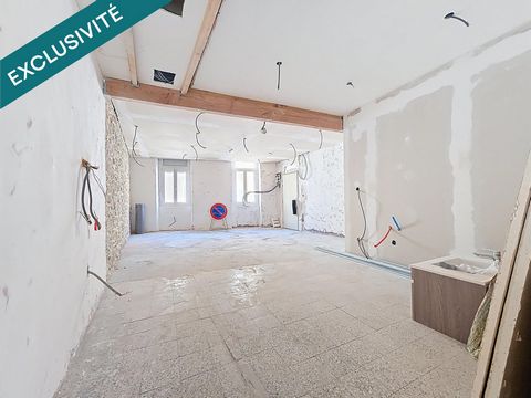 Appartement T3 à finir de rénover – 82 m² – Centre de Bédarieux