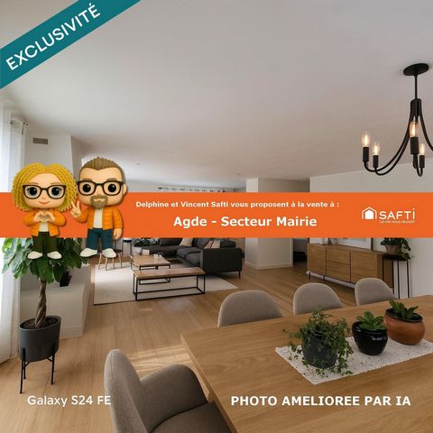 AGDE - MAIRIE - MAISON T4 DE 115 M² - 441 M² TERRAIN