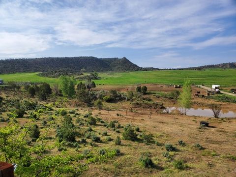 Hidden Hollow Farm & Ranch consists of 98 +/- acres with 60 +/- acres irrigated by gated pipe and side roll irrigation. The land is slightly sloping and very easy to irrigate. The higher slopes slowly begin to roll into sagebrush and cedar covered hi...