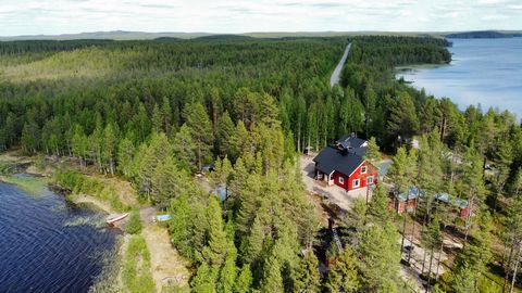 A unique opportunity! This is a dream place for you who are looking for peace in the nature and at a short distance from Finland’s primary outdoor activity region’s, Ruka, Kuusamo, Finland. The primary house is a Kuusamo Log Houses, built in 2022 on ...