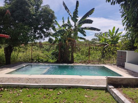 Relax in your beach house now In a natural environment, with spacious plot of 1250m2 Spacious residence with open spaces and pool 2 bedroom residence, dining room, semi-open kitchen, 2 internal bathrooms Comfortable terrace External bathroom with sho...
