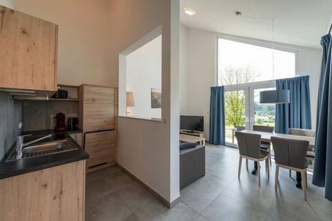 Newly built, energy-efficient holiday village right next to the award-winning Obernsee thermal baths in the midst of untouched nature. Stylish furnishings, underfloor heating and light-flooded rooms immediately create a feel-good atmosphere. Your ter...