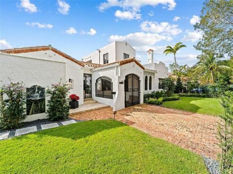Introducing 1236 Obispo Ave, a luxurious haven nestled in the heart of Coral Gables. This exquisite property boasts 4 bedrooms and 4 bathrooms (3 bedrooms in main home and guest quarters), providing a spacious and comfortable living space for the dis...