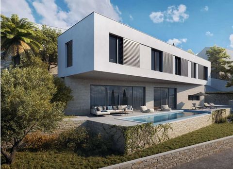 Luxury two-story Villa Grande Three located on Island of Ciovo, near UNESCO town of Trogir. Exceptional location with sea view and beautiful architecture make this Villa unique opportunity. Villas has total surface area of 326 m2, open space living r...