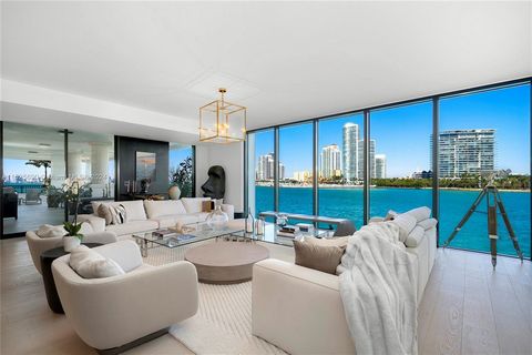 This stunning contemporary corner unit at the Palazzo Della Luna is offered furnished. Private elevator entry, featuring 4BR/4+1BA and 4,904 SF of luxury. Wide plank oak wood floors throughout, extended flow through family, dining & living room with ...
