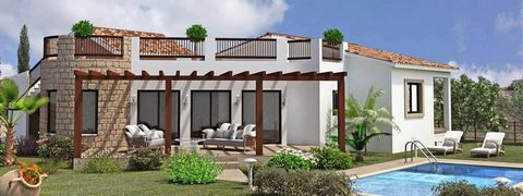 Premier Residences Villa No. 6 in Phase 27 is a 3 bedroom villa for sale in the famous Venus Rock Golf Resort in Cyprus. The villa enjoys a private swimming pool and is designed in a large plot. ARD00000589
