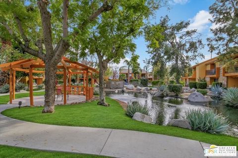 Just two blocks from the home of the world-famous Coachella and Stagecoach music festivals, this fully furnished turnkey condo is perfect as your year-round residence or an easy vacation getaway. Located in Indio's gated Quail Lakes Racquet Club, the...