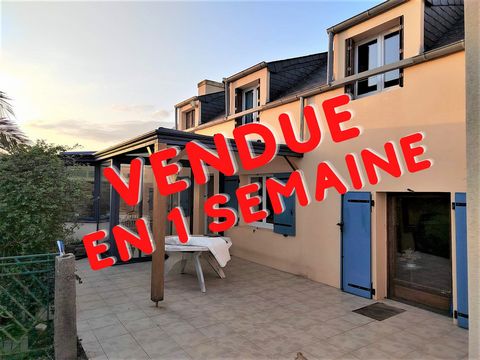 As usual, 50/50 IMMOBILIER guarantees you the lowest prices on the market and offers you, this pleasant farmhouse type of 105m2 of living space. Nestled in a small country hamlet, only a few kms from the village and beaches, we offer this charming ho...