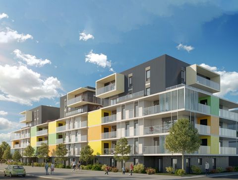 No território de Saint-Genis-Pouilly, compra imobiliária de um apartamento com uma enorme área de superfície para um T3. Em um novo programa imobiliário já entregue aos padrões de acessibilidade da PRM. O apartamento é composto por uma área de cozinh...