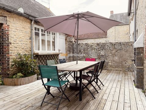 - Rare for sale in the town center of Sainte-Mère-Église, and 10 minutes from the D-Day landing beaches, come and discover this semi-detached house, in stone of about 120 m2 of living space (about 140 M2 on the ground), completely renovated composed ...