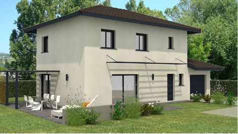 Bonjour Votre constructeur de proximité : Demeures Rhône-Alpes Vonnas vous propose une projet de construction d'une maison de 100m2 + garage 21m2 des plans sur-mesure vous seront proposés (et nous pouvons construire une maison plus grande ou plus pet...
