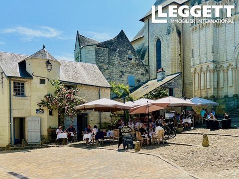 A18002 - Fantastic opportunity to buy an established, profitable and highly rated restaurant with accommodation in the beautiful, tourist village of Candes St Martin in the heart of the Loire Valley. Two charming old village houses built in the local...