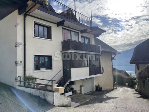 Ref 67864GP: Welcome to the town of Veyrier-du-Lac, quiet, close to the lake and shops. Come and discover this large type 3 apartment with its two large bedrooms, its shower room and its kitchen open to the living room. INCLUDED in the price, a large...