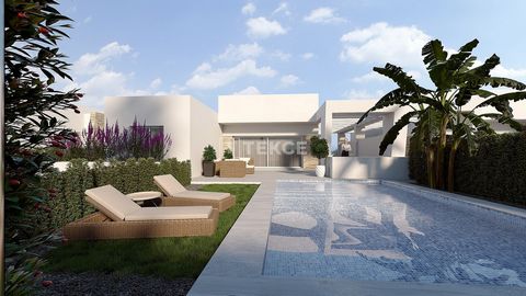 3 Bedroom Modern Golf Villas with Private Pools in Algorfa Costa Blanca Modern detached villas situated in La Finca Golf Course a popular golf resort located in Algorfa, Spain. The golf course and surrounding areas are known for their scenic beauty a...