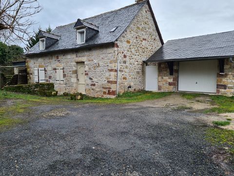 The Pont Cardinal Immobilier agency offers for sale in a privileged site, in a quiet area, a beautiful stone building covered with local slate, comprising on one level kitchen, a large living room with an office area, toilet, shower room and upstairs...