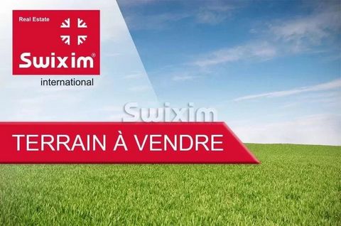 Ref 67897FV Saint Sylvestre, Building land of approximately 402 m2, unserviced, networks at the edge of the plot. To discover! Swixim independent sales agent in your sector: Fees payable by the seller - Frédéric VELLUT - Sales agent - EI - RSAC / Ann...