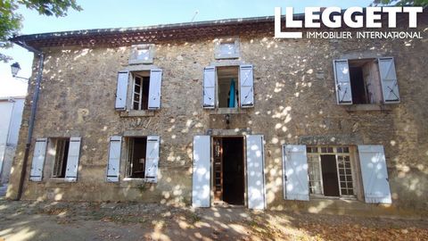 A14846 - This beautifiul characterful property is situated 10 minutes from the village of Montolieu in the South of France. Great living space overlooking an attractive village square with trees and a fountain. Carcassonne is only 20 minutes away, wi...