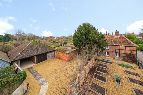 Mistletoe Cottage is a highly attractive Grade II listed extended period property set in the heart of Steeple Ashton, a delightful village just three miles east of Trowbridge, the county town of Wiltshire. Dating to the 17th century, this detached ho...