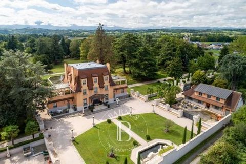 Surprising manor house restored in 2005 of approximately 600m² of living space, a caretaker's house 250m², garage and 5 acres of parkland. The main house comprises 3 drawing rooms,2 dining rooms, fully equiped kitchen, 3 offices, wash room, 2 dressin...